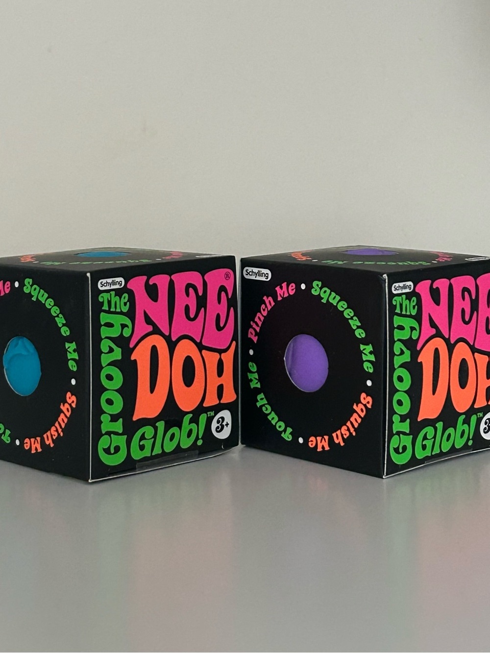 NeeDoh Groovy Glob Stress Ball - Purple (Schylling)